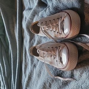 All star converse, white, women's 7